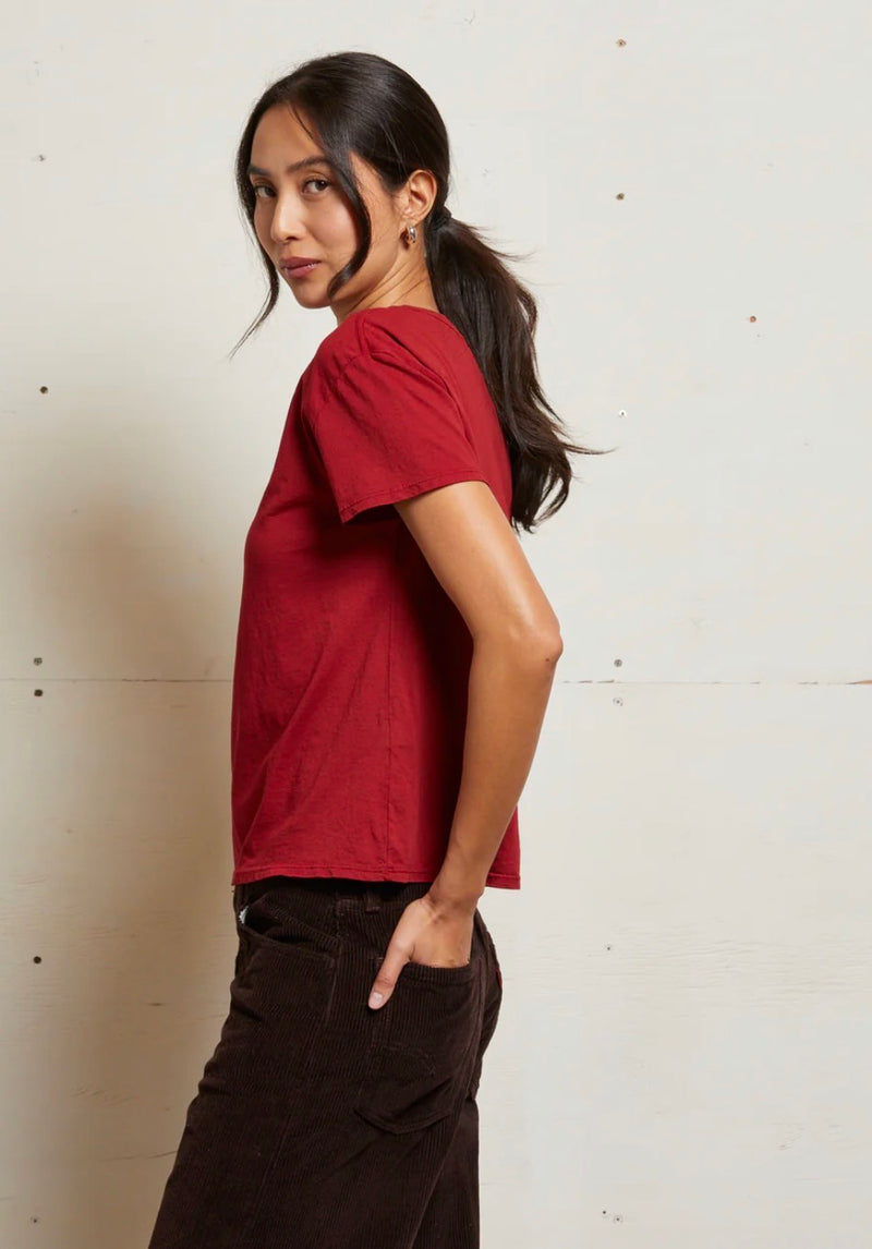 T68-Harley SS Boxy Tee- Maple