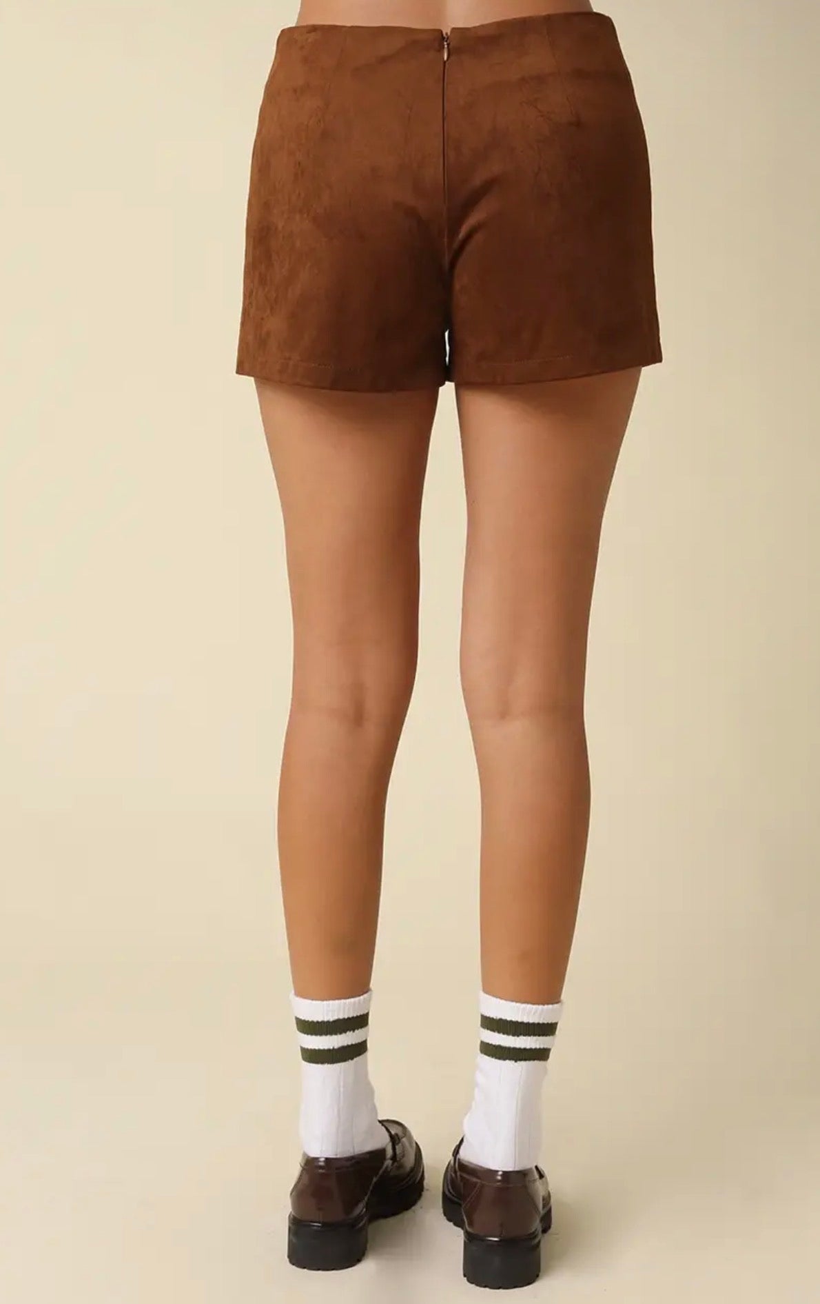 Sana Suede Shorts