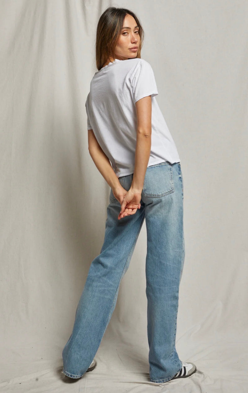 T68-Harley SS Boxy Tee- White