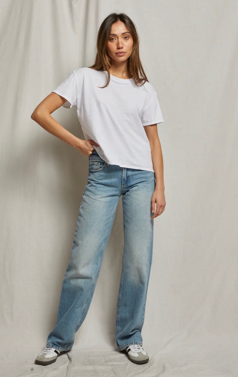 T68-Harley SS Boxy Tee- White