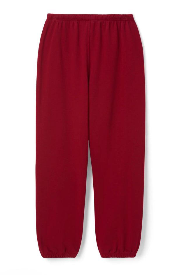 B25-Johnny French Terry Sweatpant -Maple