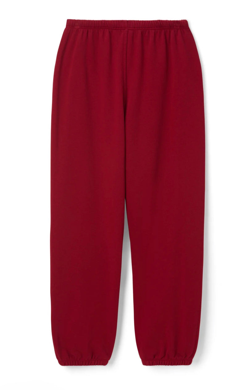 B25-Johnny French Terry Sweatpant -Maple