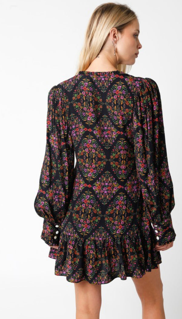 2306-62ldj Lyra Floral Dress
