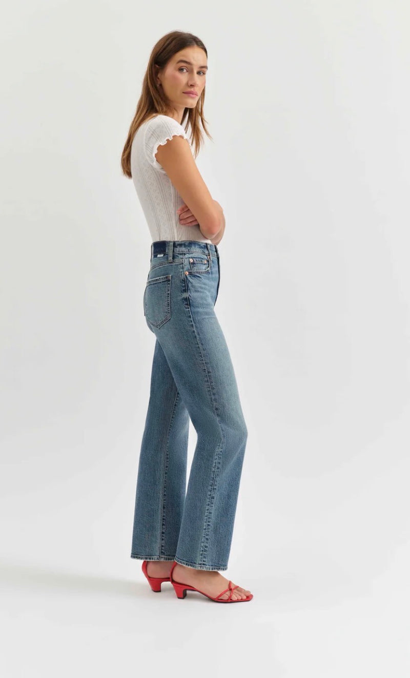 D00016203 Sundaze High Rise Vintage Straight Jean-Brooklyn
