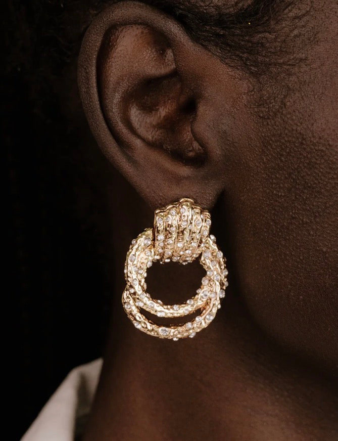 E2988.G Only Royalty Earrings
