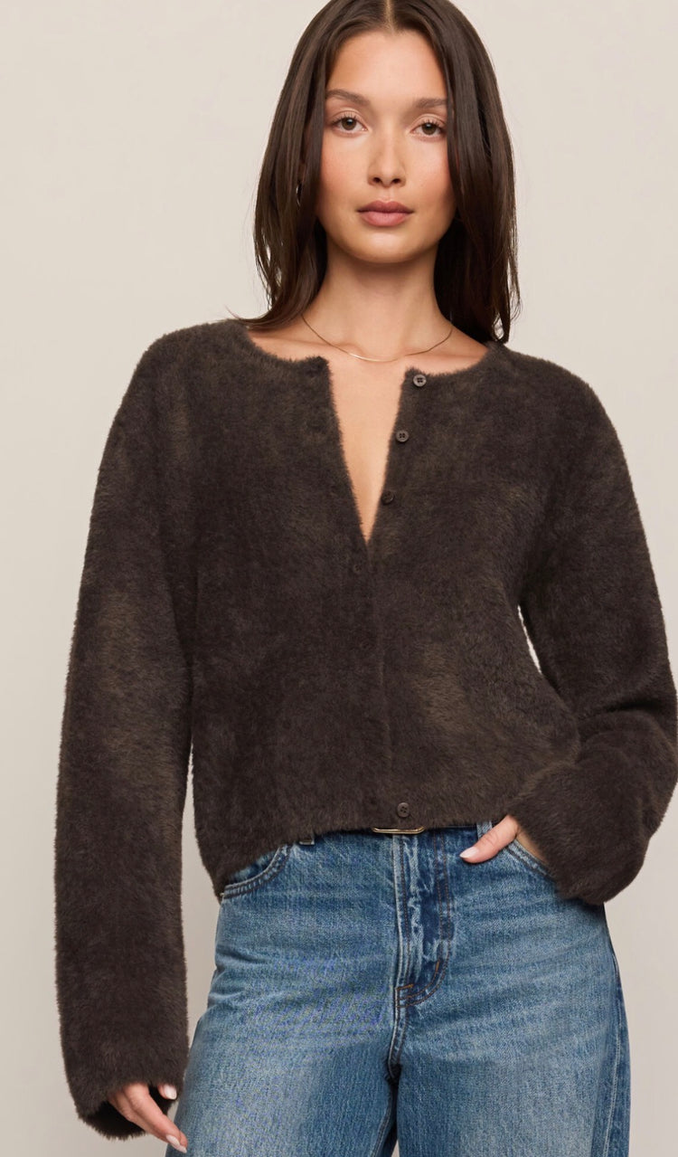 ZW264779 Winterglow Fluffy Cardigan