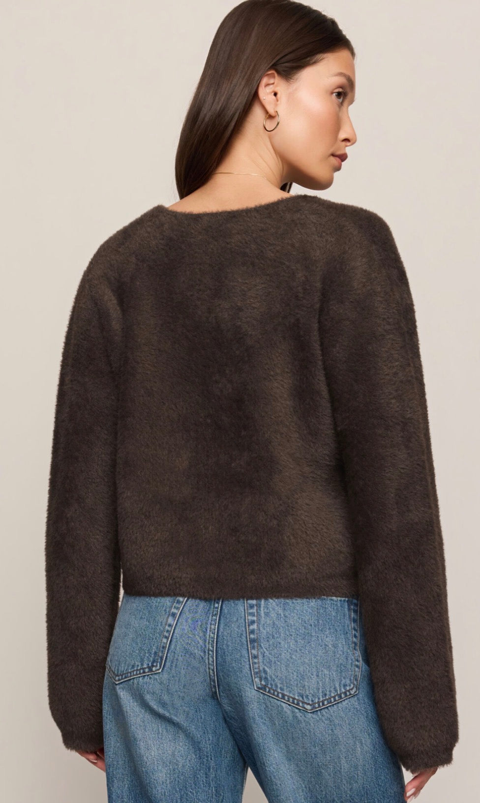 ZW264779 Winterglow Fluffy Cardigan