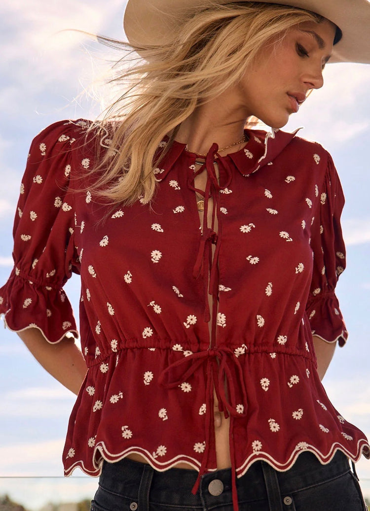 S4223-W797 Kadie Blouse