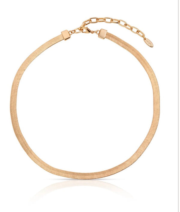 N2429.G Brooklyn Flat Necklace