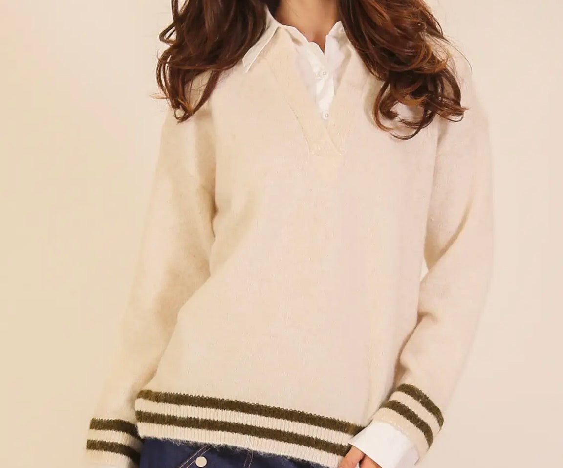 Dana Varsity Sweater