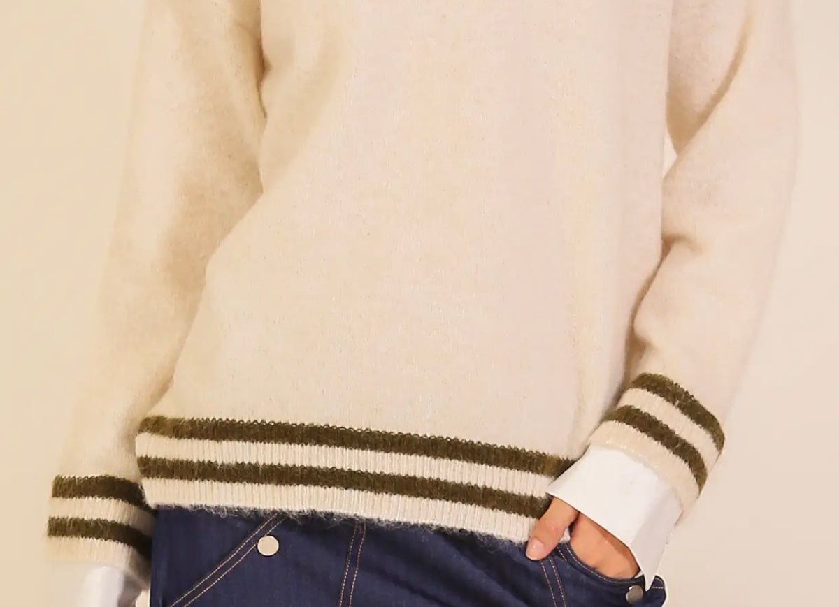 Dana Varsity Sweater