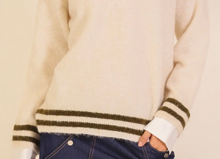Dana Varsity Sweater