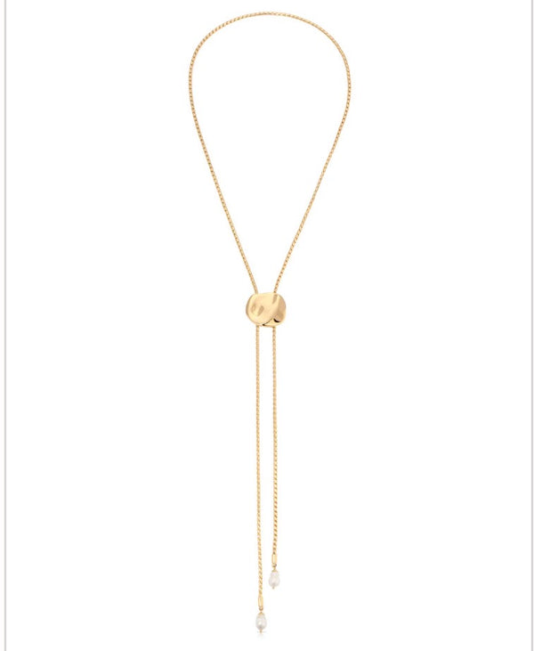 N3457 Liquid Luxe Bolo Necklace