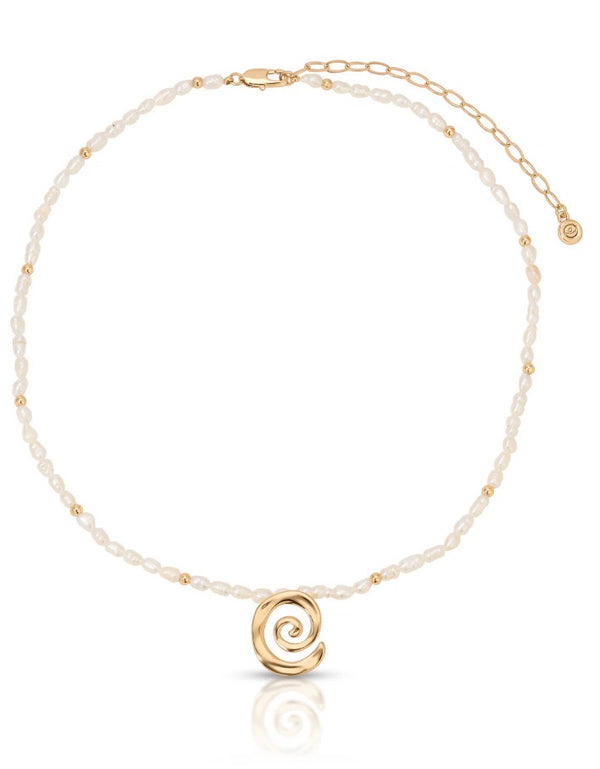 N3473 Aura Pearl Necklace