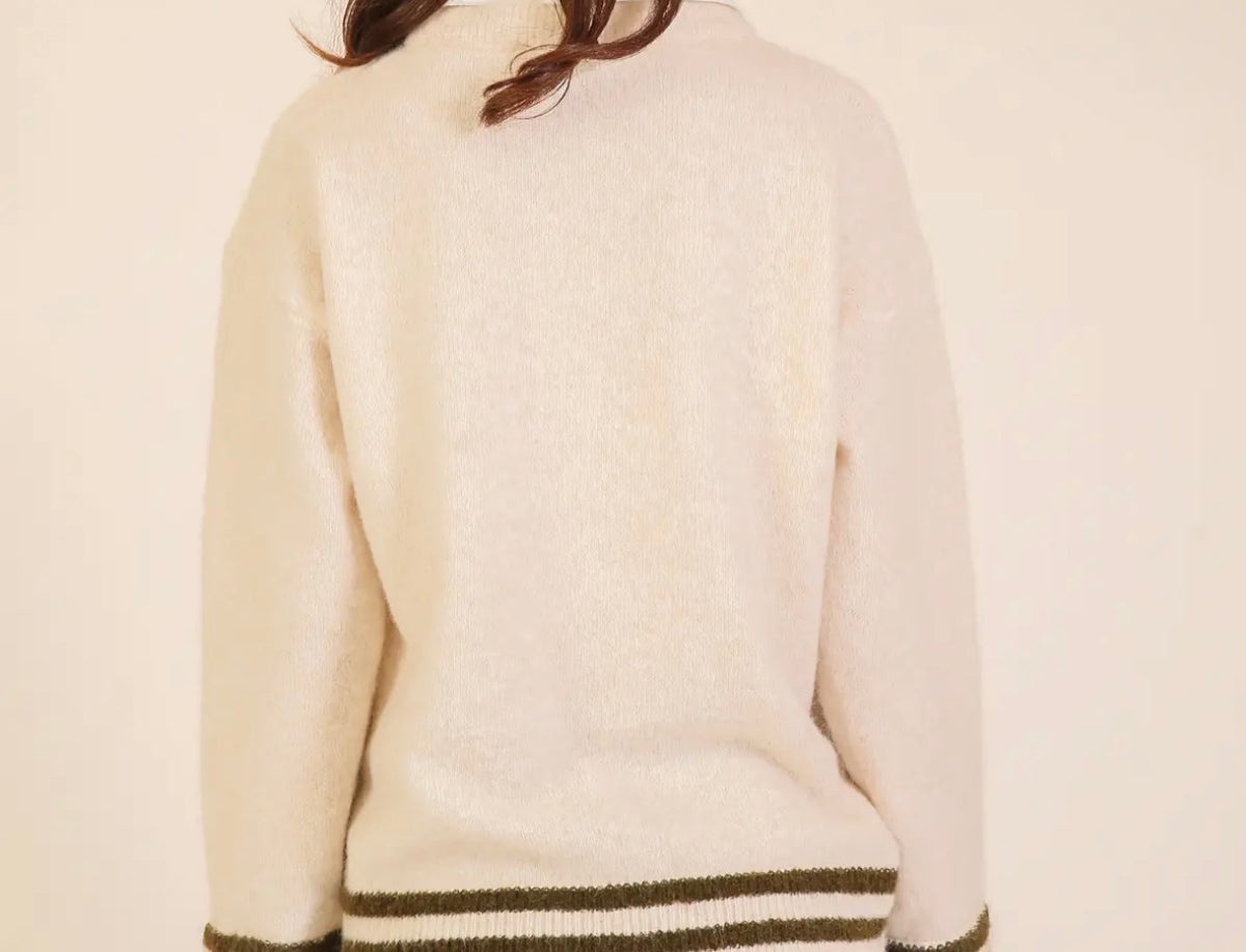Dana Varsity Sweater