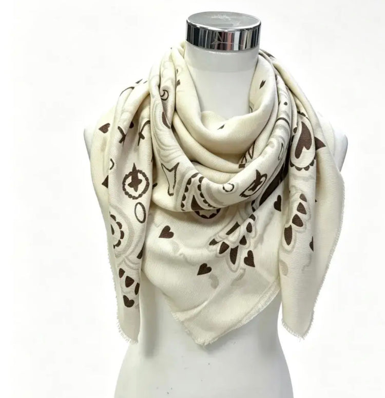 K22 Large Woolen Scarf