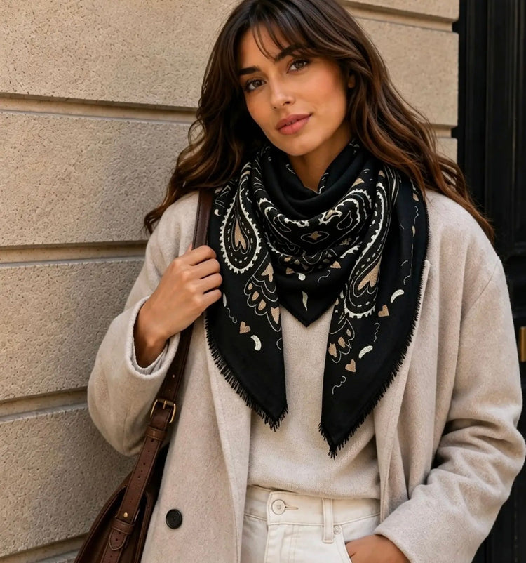 K22 Large Woolen Scarf