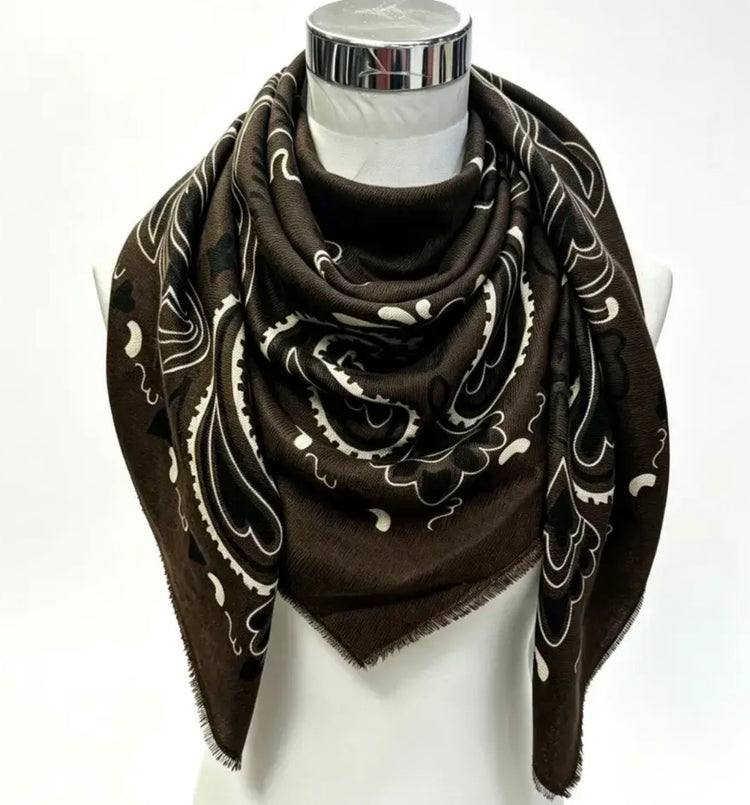 K22 Large Woolen Scarf