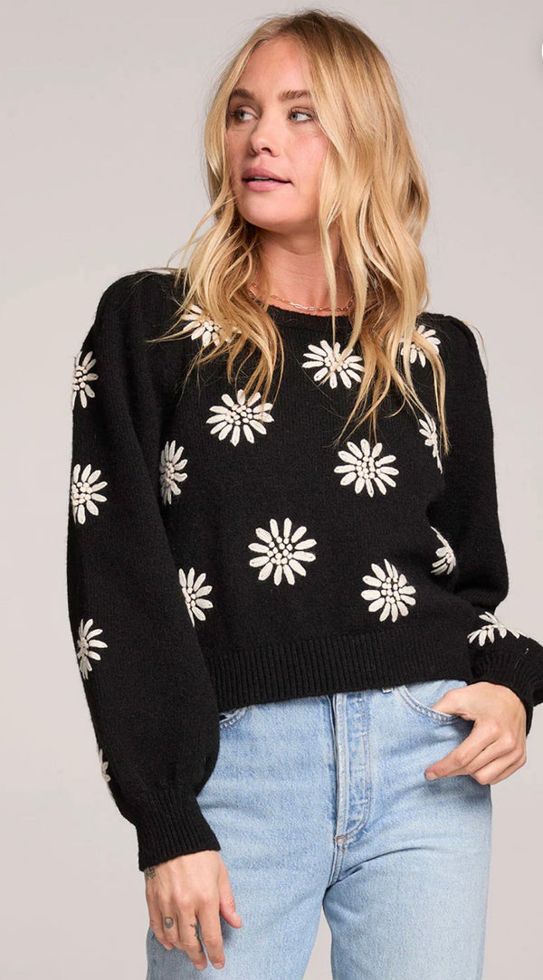 S3796-BLK Elima Sweater