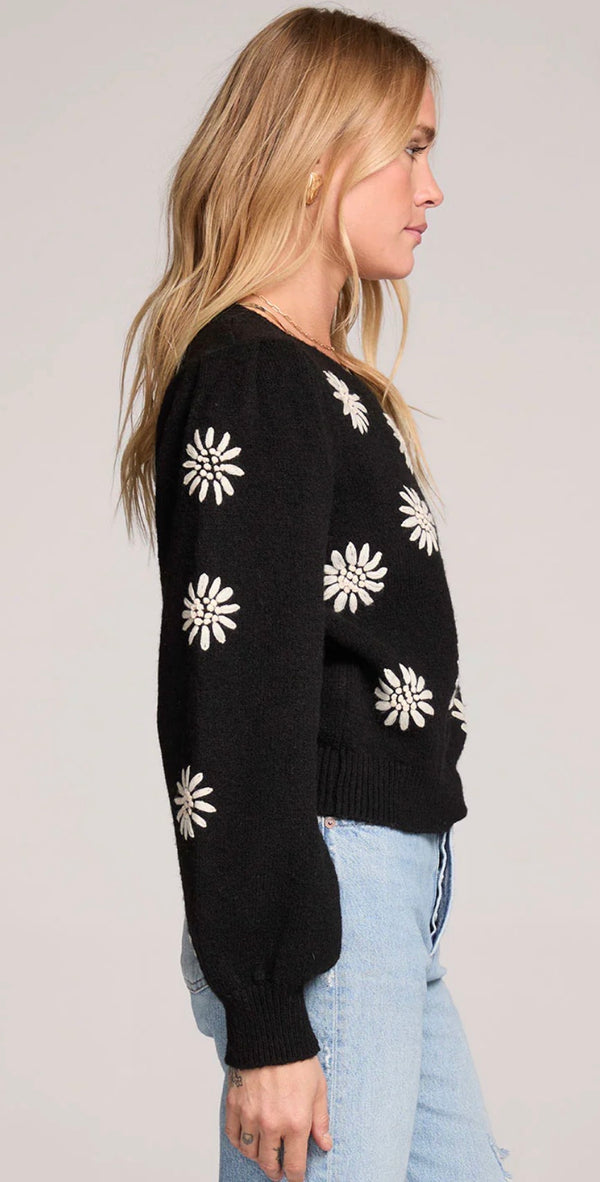 S3796-BLK Elima Sweater