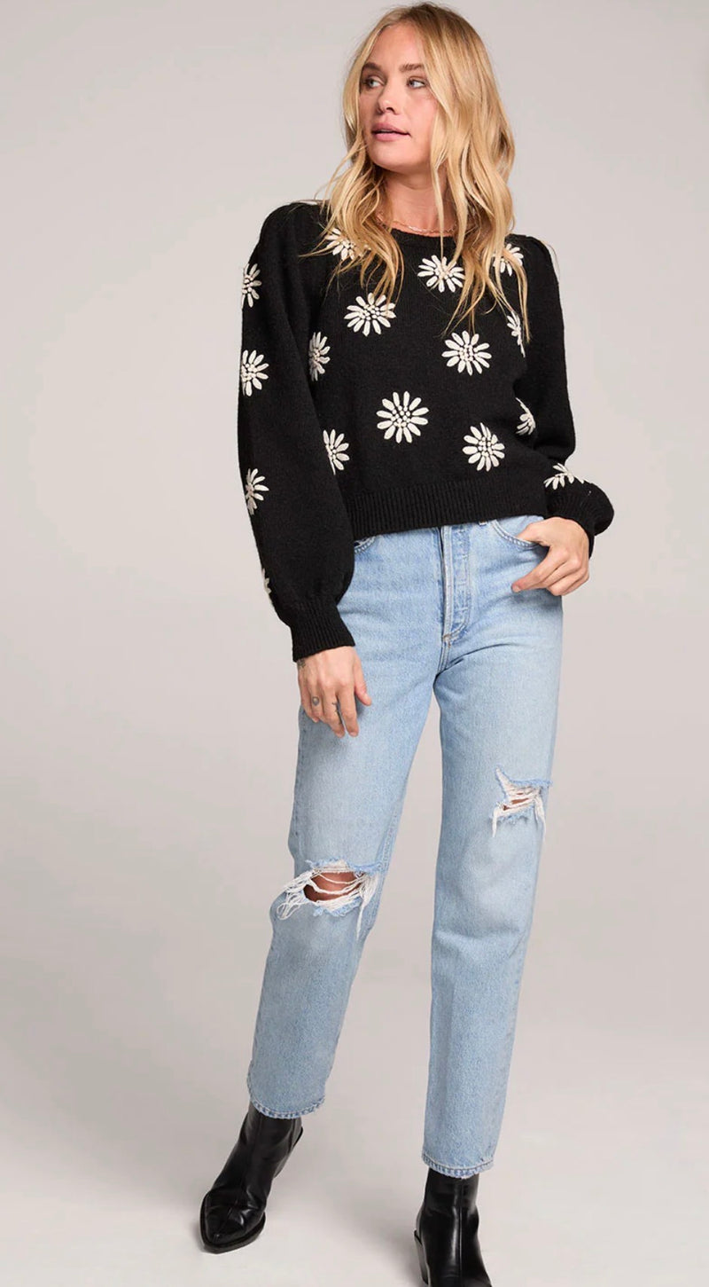 S3796-BLK Elima Sweater