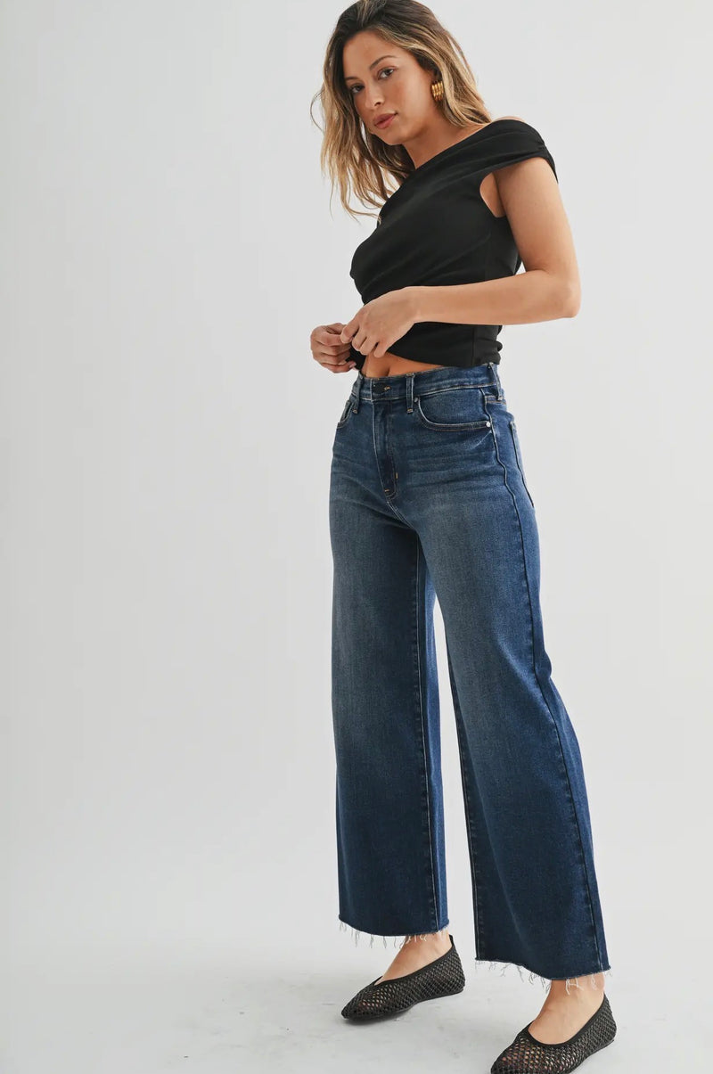 BP460J-DK Scissor Cut Wide Leg