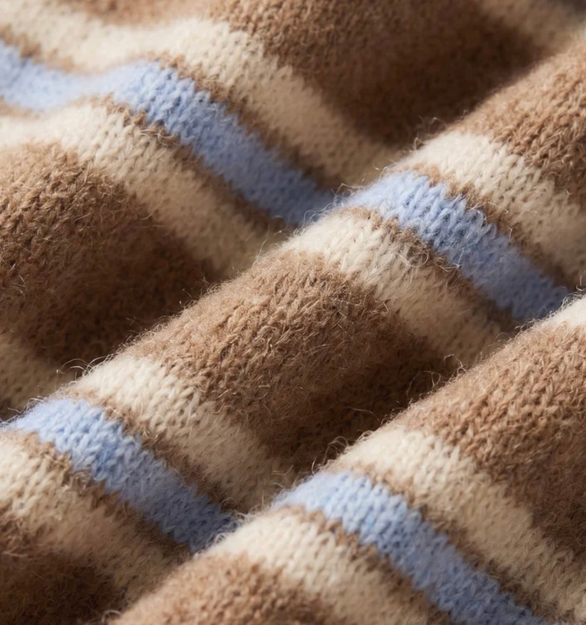 ZW263330 Medina Stripe Cardigan-  Golden Caramel
