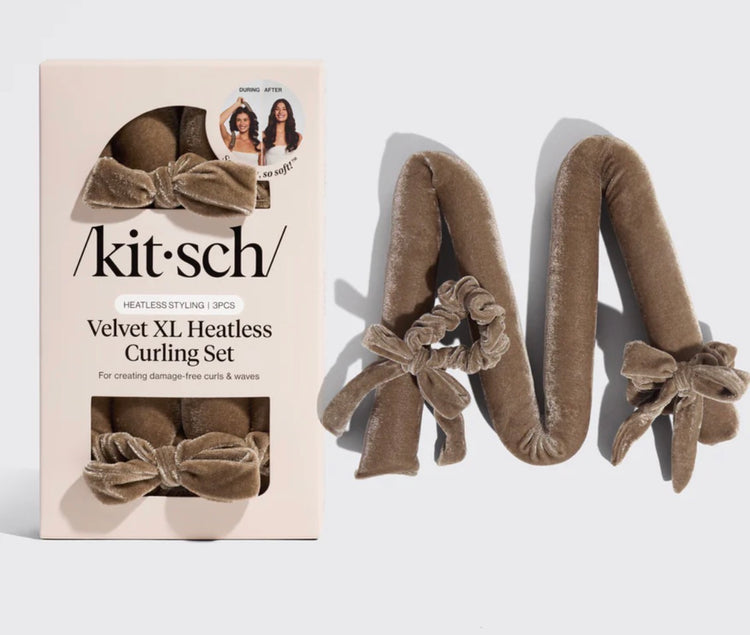 68837 Velvet Heatless XL Curlers