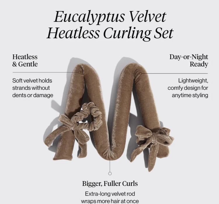 68837 Velvet Heatless XL Curlers