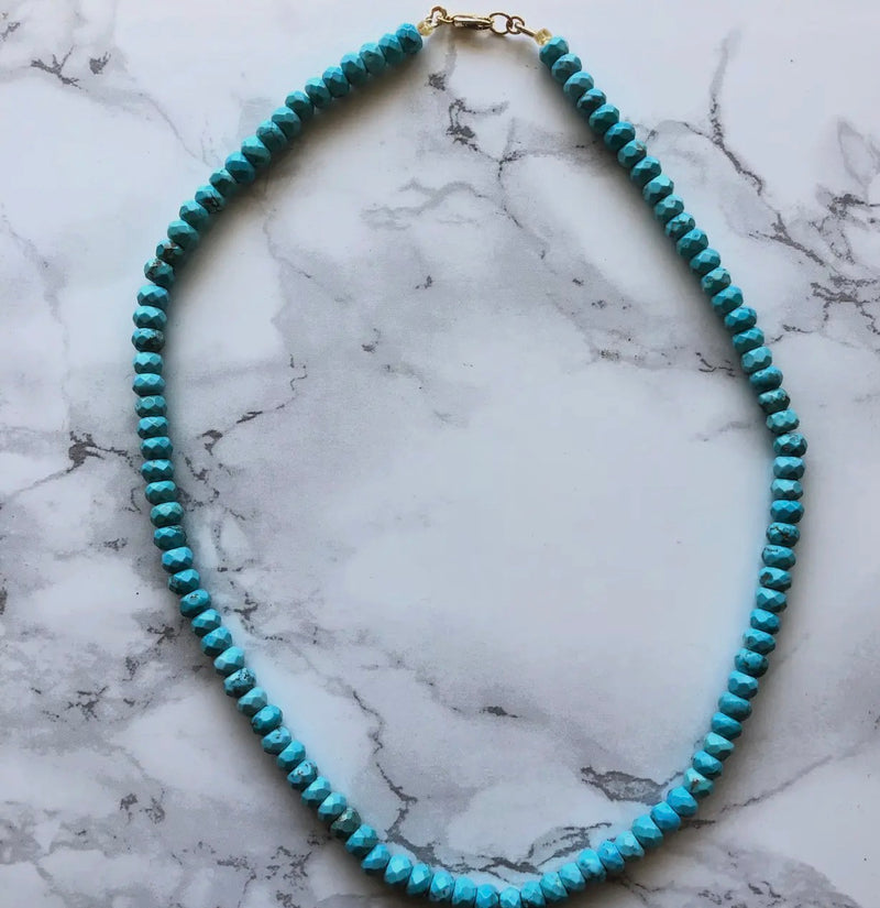 Turquoise Beaded Necklace