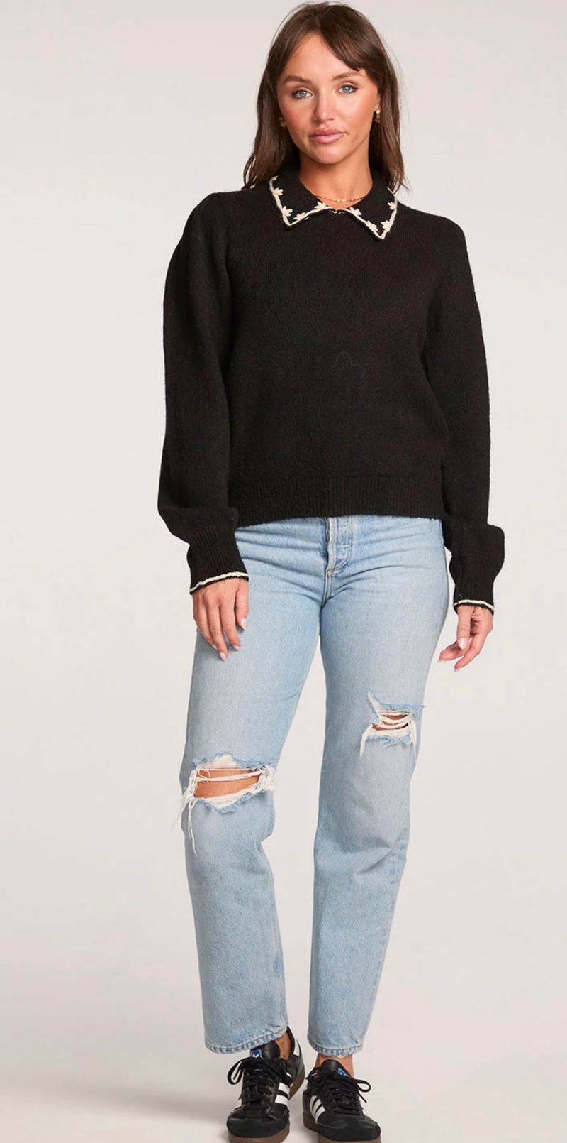 S3928-BLK Finnian Sweater