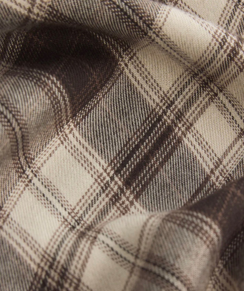 ZK254891 Europa Plaid Midi Skirt Black