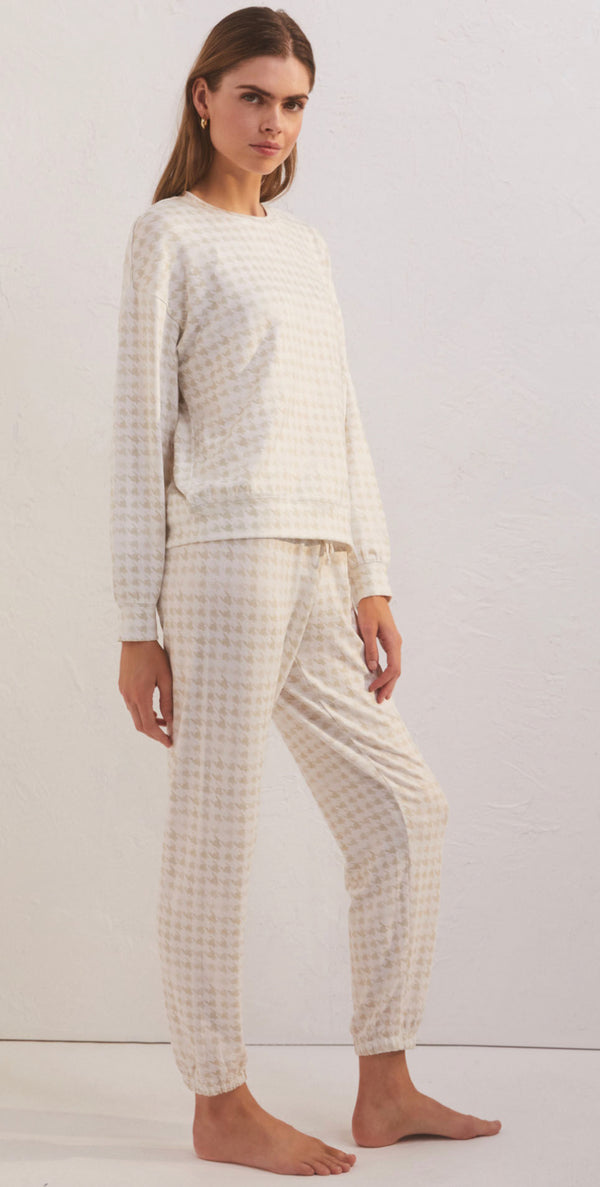 ZLZ233173 Cozy Houndstooth Set