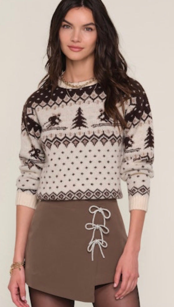 259SR6A Litchi Sweater