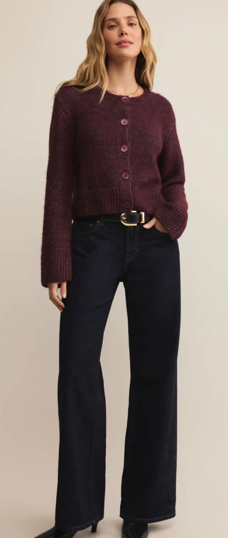 ZW254605 Breen Crop Cardigan