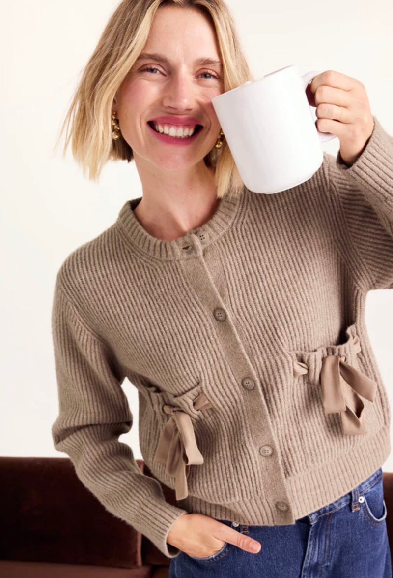 RW5K620SE Stassi Satin Tie Cardigan