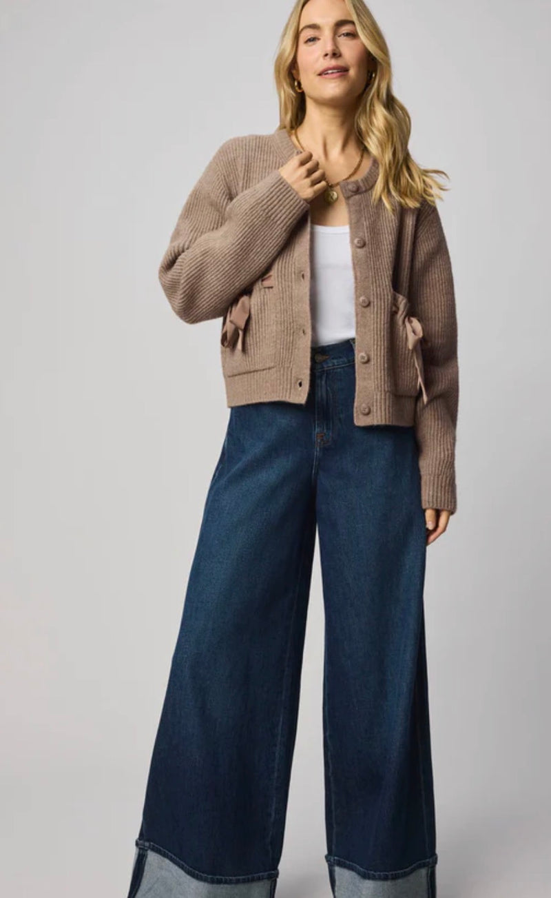 RW5K620SE Stassi Satin Tie Cardigan