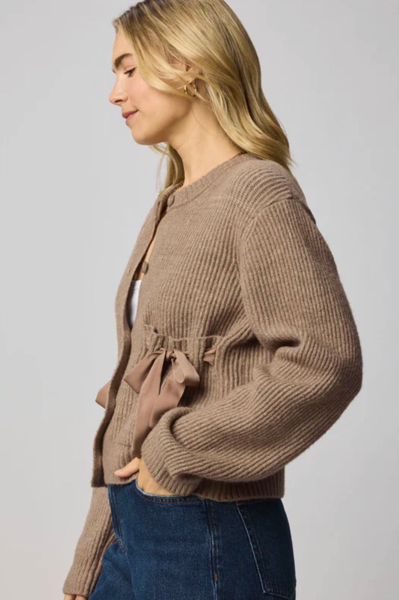 RW5K620SE Stassi Satin Tie Cardigan