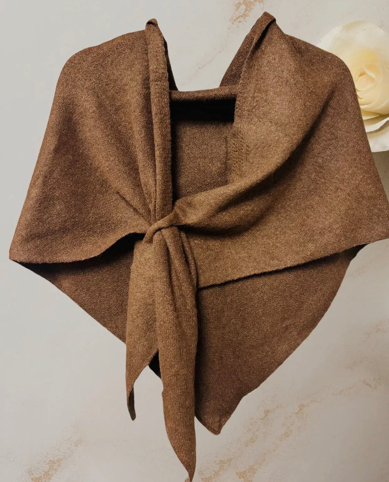 JC063345 Cashmere Blend Triangle Shawl