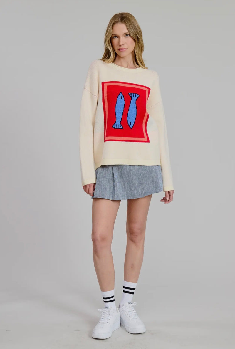 WT2144ZFIV Sardine Sweater