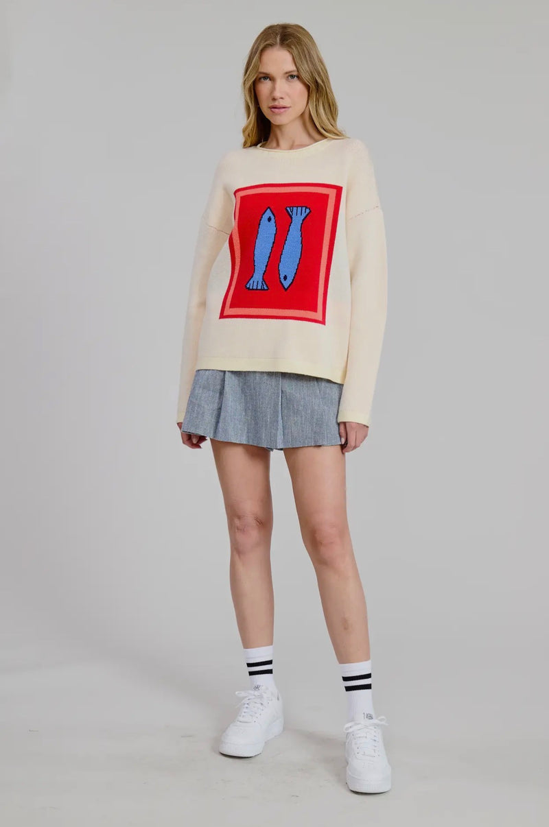 WT2144ZFIV Sardine Sweater