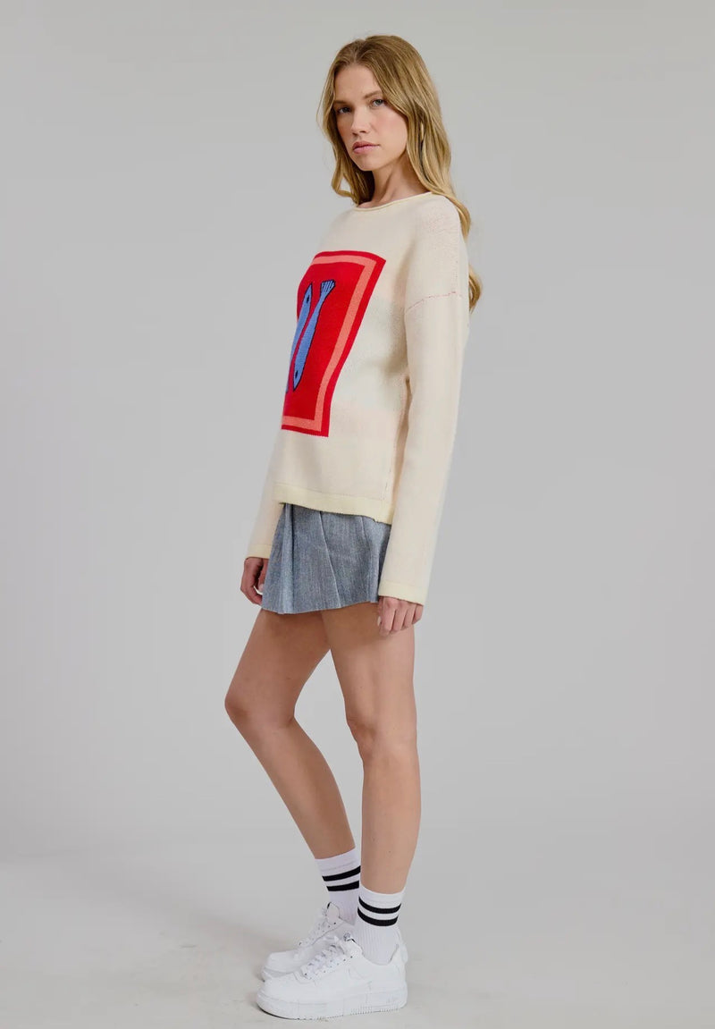 WT2144ZFIV Sardine Sweater
