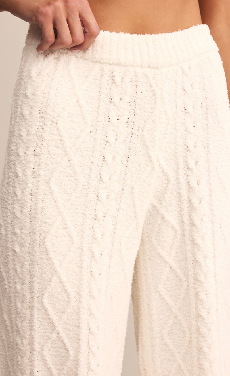 ZLP254768 Gemma Cable Pant Vanilla Ice