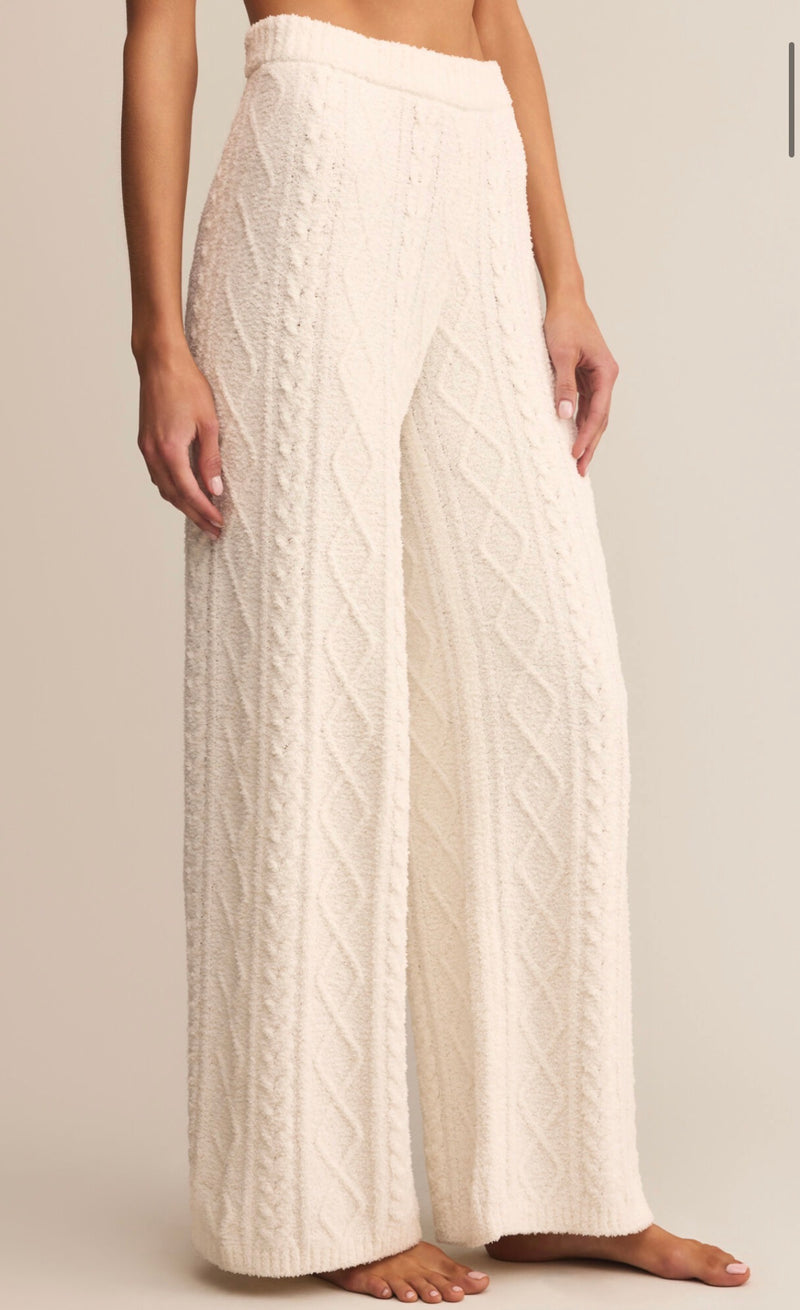 ZLP254768 Gemma Cable Pant Vanilla Ice