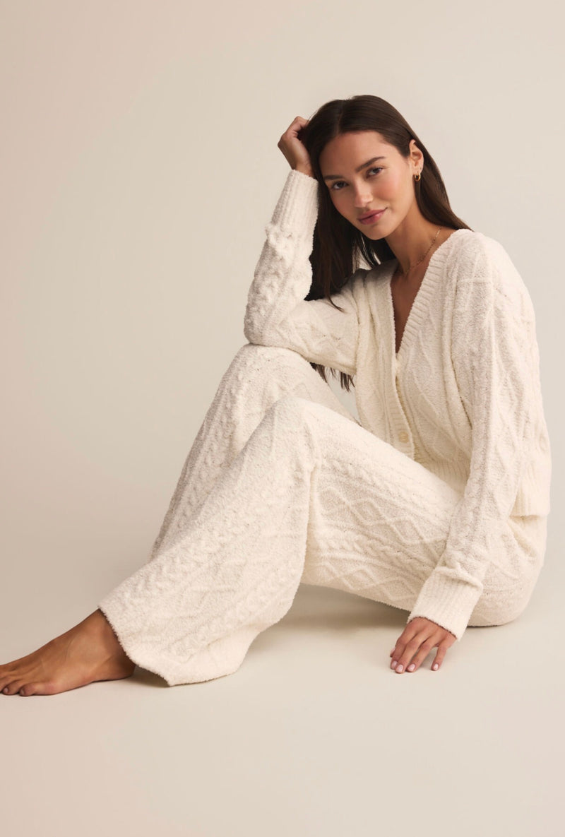ZLP254768 Gemma Cable Pant Vanilla Ice