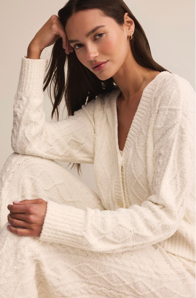 ZLP254768 Gemma Cable Pant Vanilla Ice