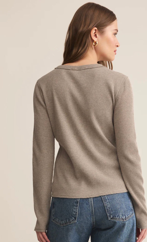 ZT253264 Arlet Mini Thermal Top Smoked Heather