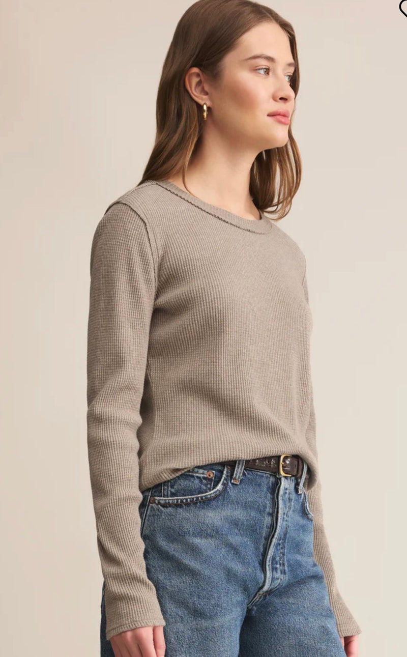 ZT253264 Arlet Mini Thermal Top Smoked Heather