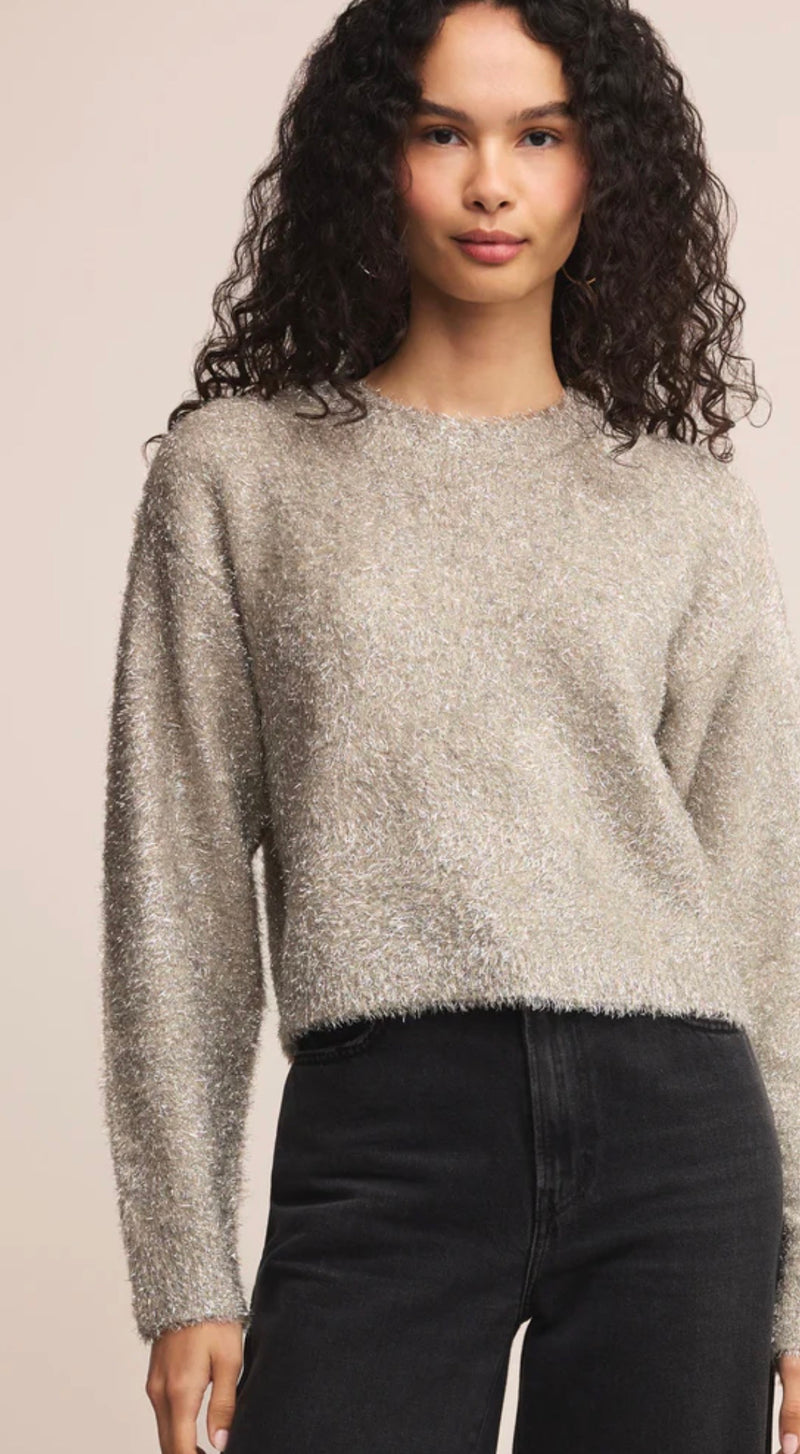 ZW254512 Tinseltown Sweater Silver