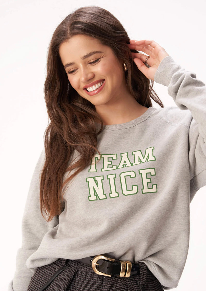 58147CB781 Team Nice/Naughty Reversible Sweatshirt